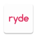 Logo of RYDE android Application 