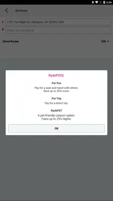 RYDE android App screenshot 4